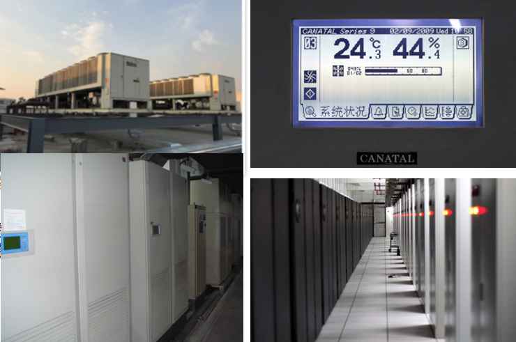 金银川路街道机房制冷